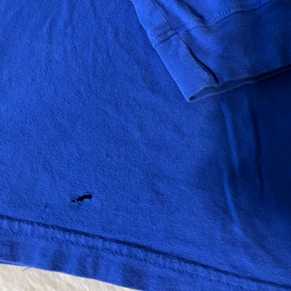 The North Face Blue Long Sleeve Shirt XL